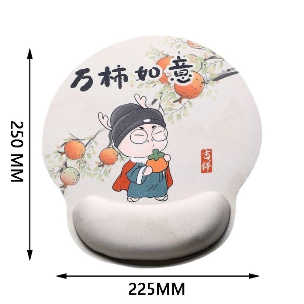 Milk Silk Wrist Rest Mouse Pad Memory Foam Desk Mouse Pad Ergonomic Mouse Mat Office Accessories
