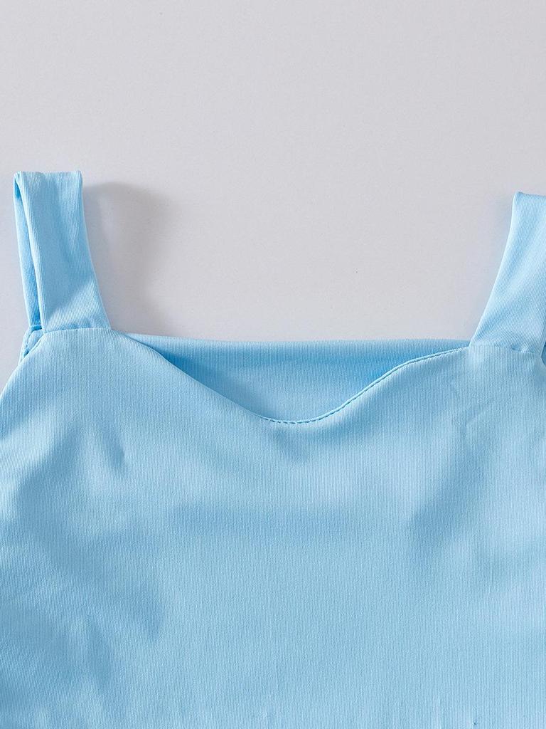 2025 Girls' Ballet Dance Costume: New Sling Leotard Princess Dress with Mesh Skirt