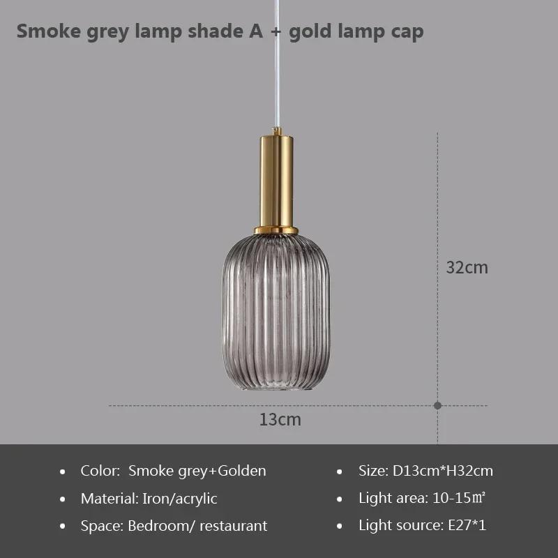 Винтажный витражный подвесной светильник, скандинавская креативная люстра, обеденный стол со светодиодами для гостиной, прикроватная лампа, украшение дома