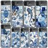 Чехлы Ocean Starfish Sea Turtle Shark для Samsung Galaxy Z Flip 4 5 6 7 3 Z Flip7 Flip6 Flip4 Flip5 Flip3 5G Жесткие Ударопрочные Забавные