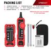 HABOTEST HT801A/B Network Cable Tester 60V Intelligent Live Ethernet LAN Network Wire Tracker,PoE Tester,RJ11 RJ45 Cable Tracer