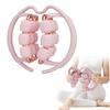 PROIRON Foot Massage Roller, Thigh and Leg Slimming, Cellulite Reduction, Diet Ring, Leg Clips, 18 Wheels
