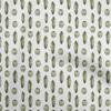 Ткань Cotton Flex Olive Green, швейный материал с принтом «Кактус», по ярдам, 40 дюймов