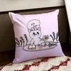Cute EEsther Bunny Pink Cushion Cover Reversible Soft Durable Pillow Cover Home  Car MultiScene Use for Daily Comfort
