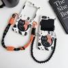 Чехол для Black Cat Galaxy Z Flip 7/6/5 - Защитный чехол-книжка Samsung 4-го поколения для Японии и Южной Кореи