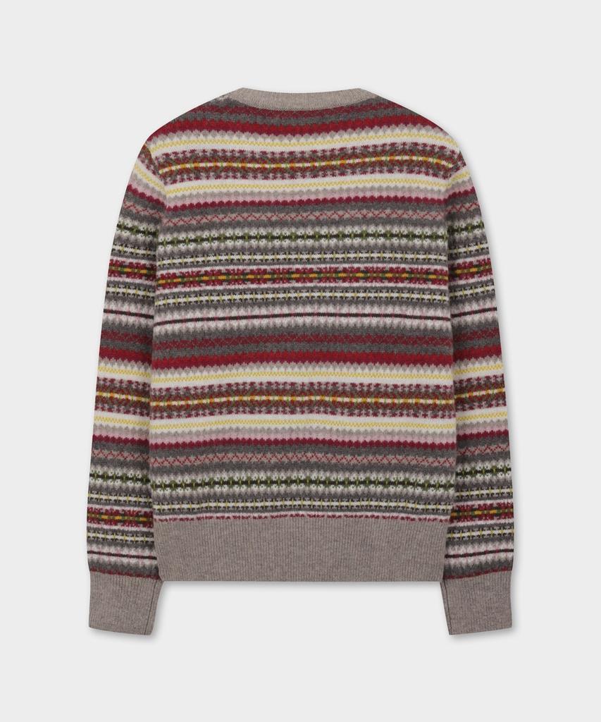 BROOKS BROTHERS [Women'S] Wool Fair Isle Crewneck Sweater (Multi) (Bbwrwff301)