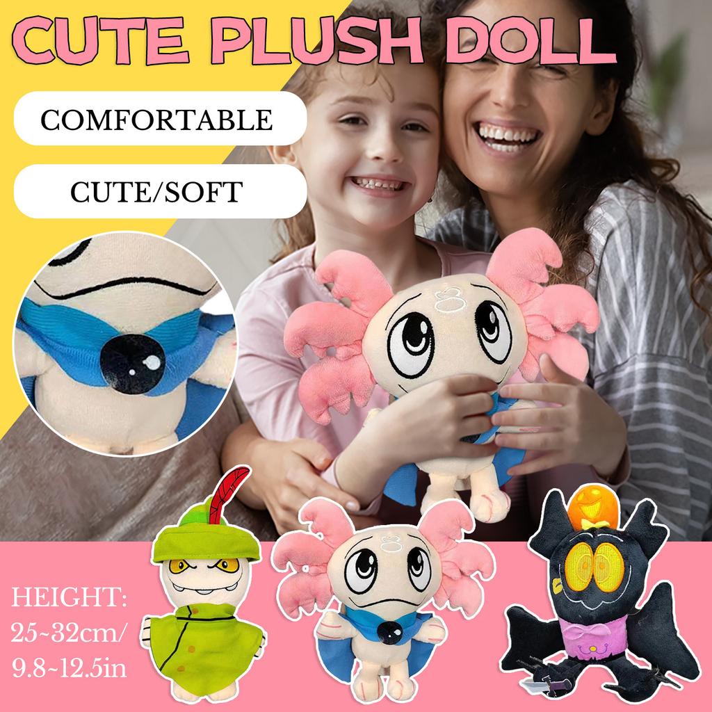 Plush Stuffed Toys Soft Throw Pillow Decorations, Kids Birthday Party Preferred Gift For Holidays, Birthdays