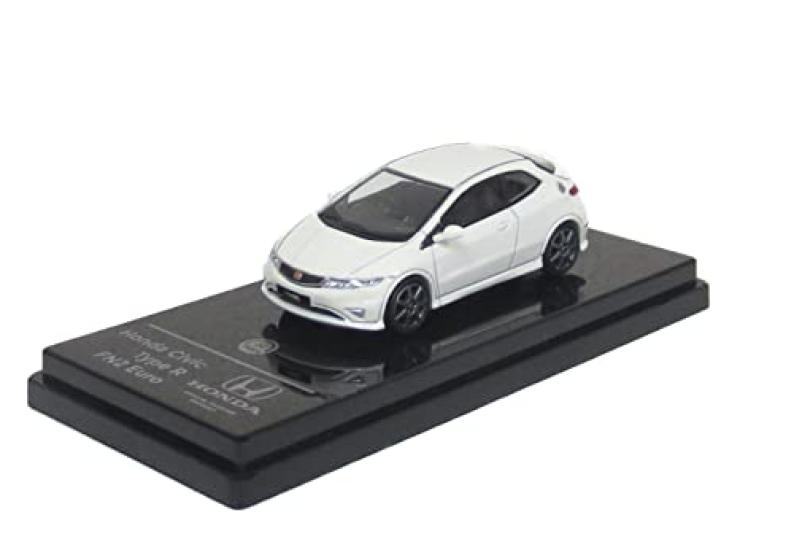 PARAGON scale Honda Civic Type R FN2 Euro Championship White RHD 1/64