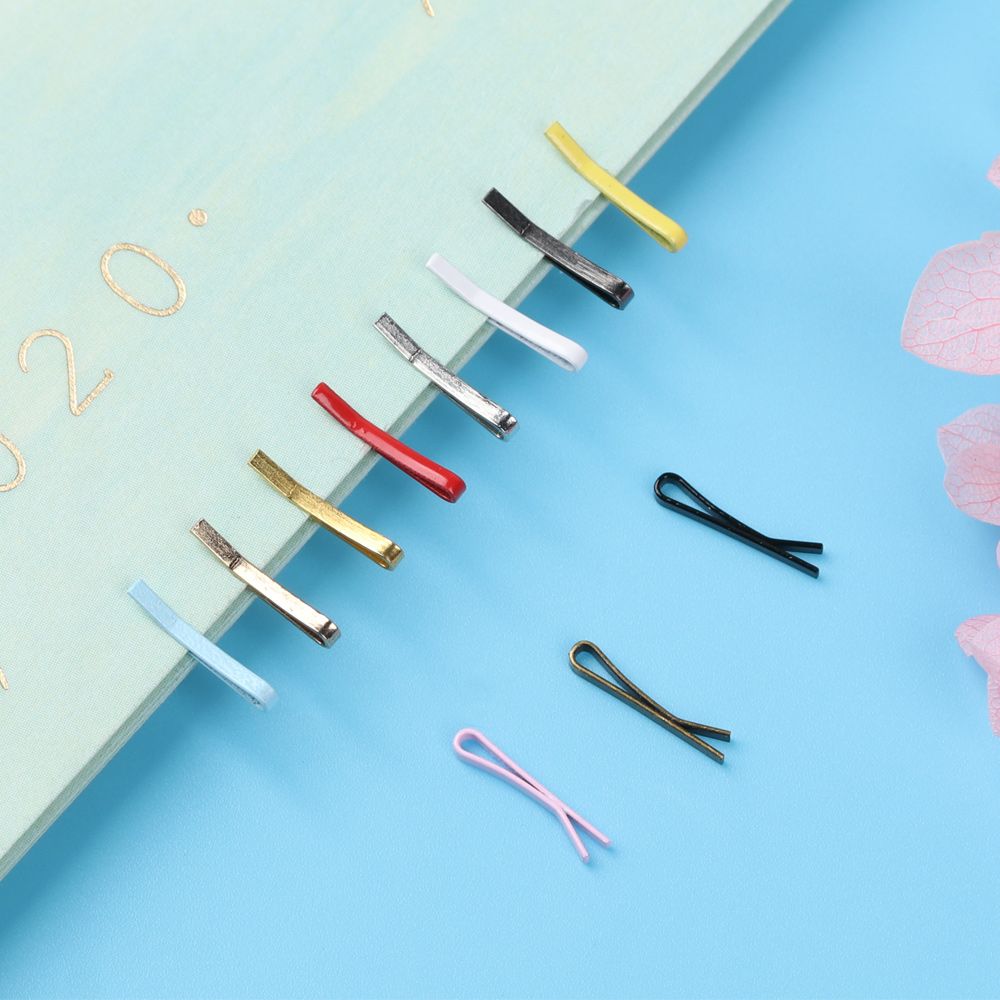 Kids Toys Accessories Children Hair Clip Mini Metal Headclip Headwear Hairclip Doll Head Clips