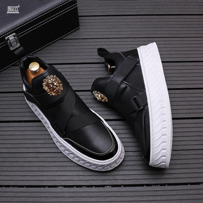 Новые высокие кроссовки класса люкс для мужчин, спортивная повседневная обувь, обувь на мягкой подошвеZapatos Hombre   b9