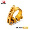 MTB Bicycle Seat post Clamp 31.8 34.9 quick release seatpost clamp for 27.2 28.6 30.4 30.9 31.6mm Seatpost bike saddle clamp