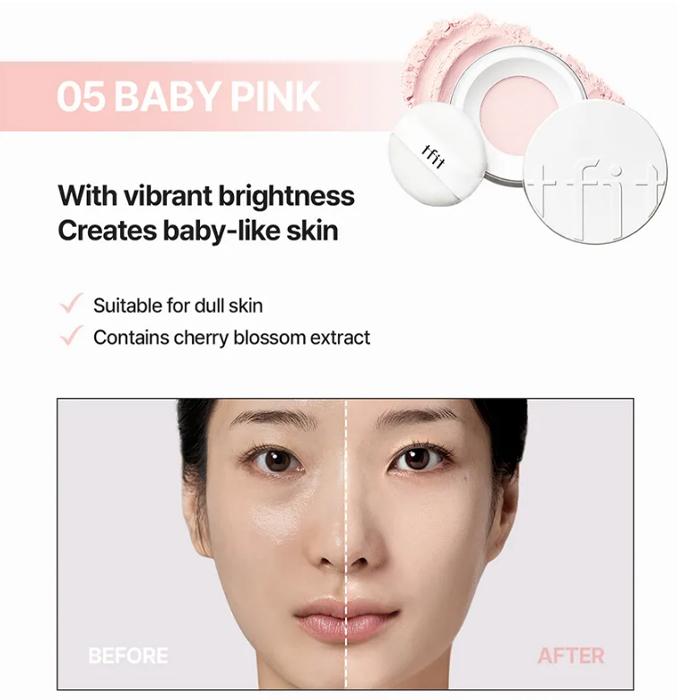TFIT Translucent Set Finishing Powder (5 Colors) 7g