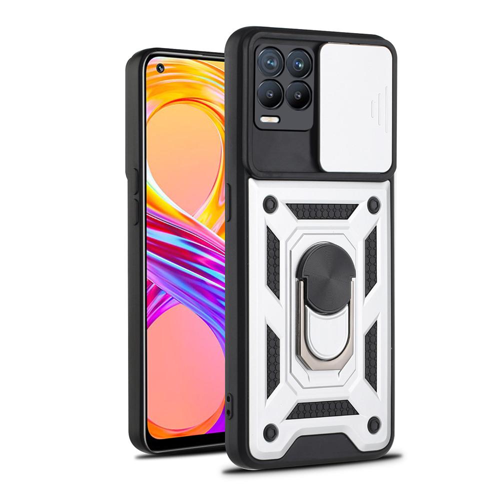 Для Realme 8 Pro Чехол Защитная Камера Броня Чехол Для Телефона Для Oppo Realme 8 Realme8 Pro 8Pro Магнитный Держатель Кольцо Чехол Коке