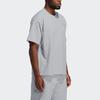 adidas x Pharrell Basics Short-sleeved Embroidered T-Shirt 'Grey' Men's GM1959