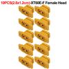 XT60E Plugs Male Female Connectors Copper Bullet Wire Connectors Welding Terminal Power Plugs for RC Lipo Battery Charge Adapter