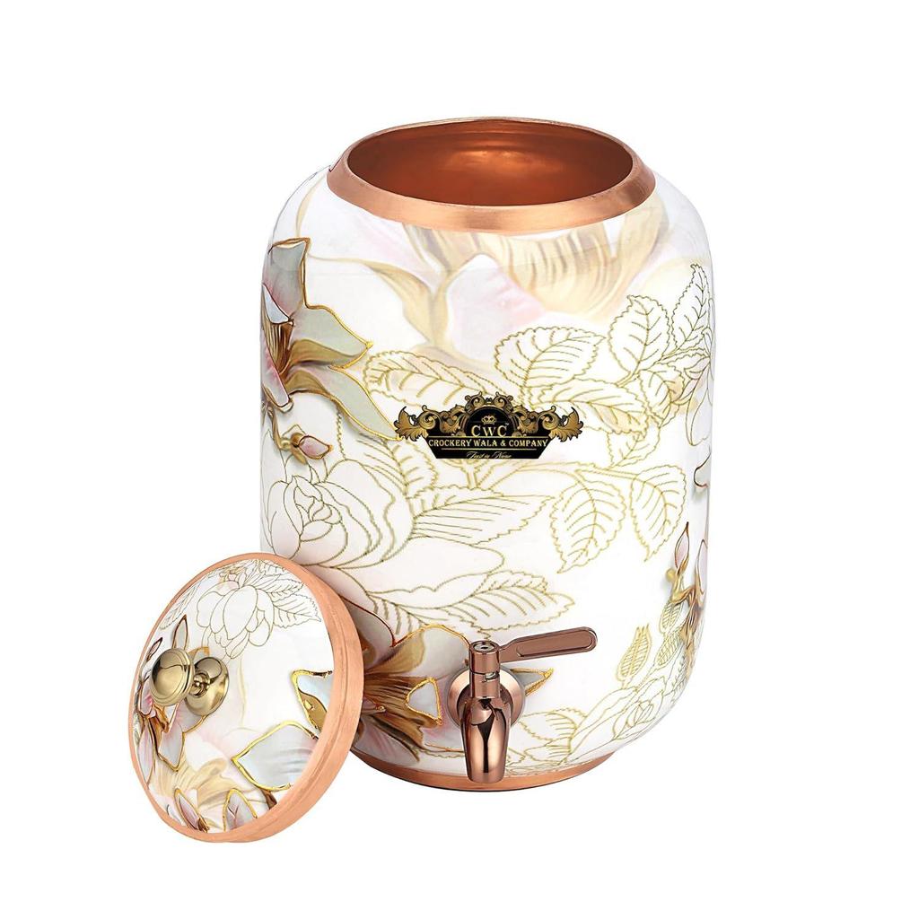 Диспенсер из чистой меди Meena Gold Finish (8 литров)