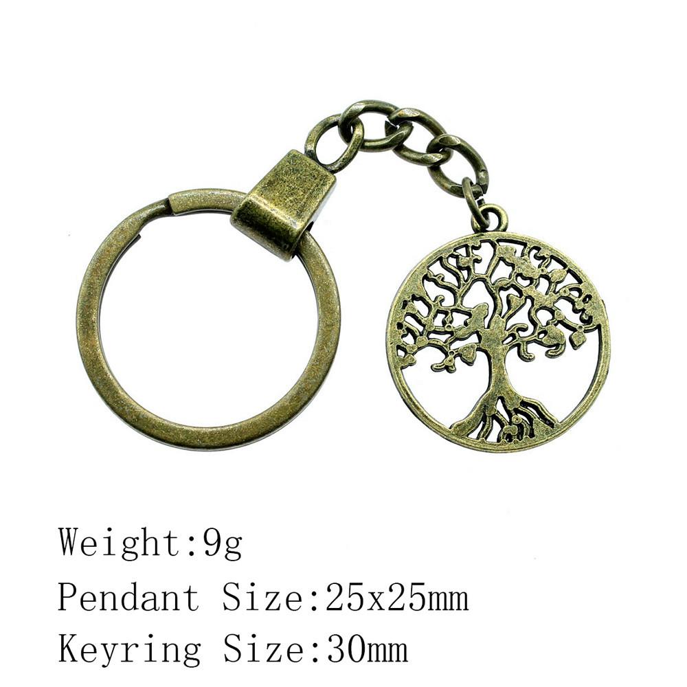 Back To School Aesthetic Keychains The Tree Of Life Keychains Women's Clothing Men's Keychain