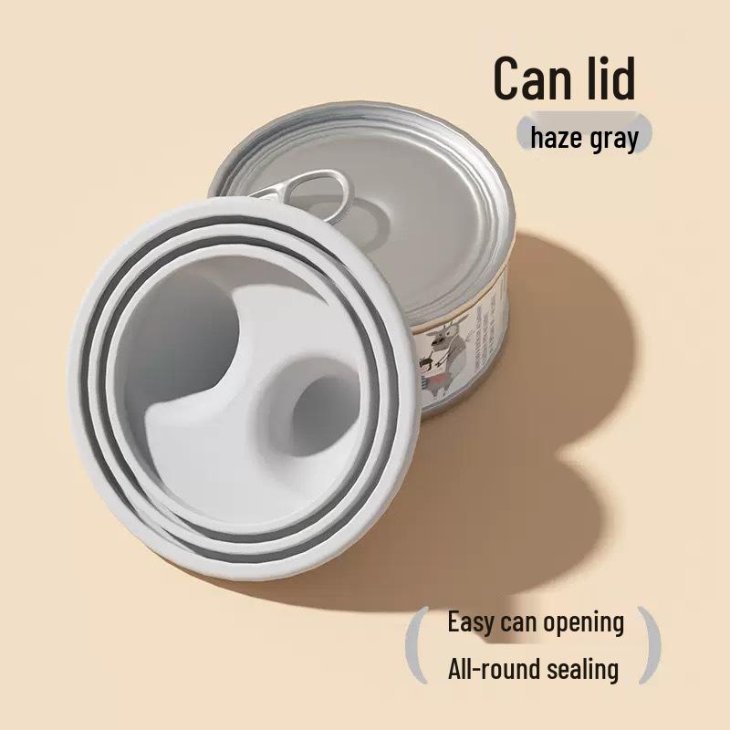 Многофункциональная силиконовая ложка для кошачьего корма и открывалка для консервов с герметичной коробкой