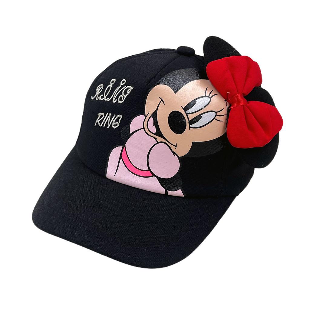 Mickey Mouse Duckbill Hat With Sunshade For Childrens Outdoor Activities And Casual Wear