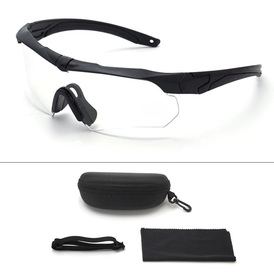 1 комплект тактических очков для арбалета, спортивные очки HD, очки для уличной стрельбы, безопасные очки для альпинизма