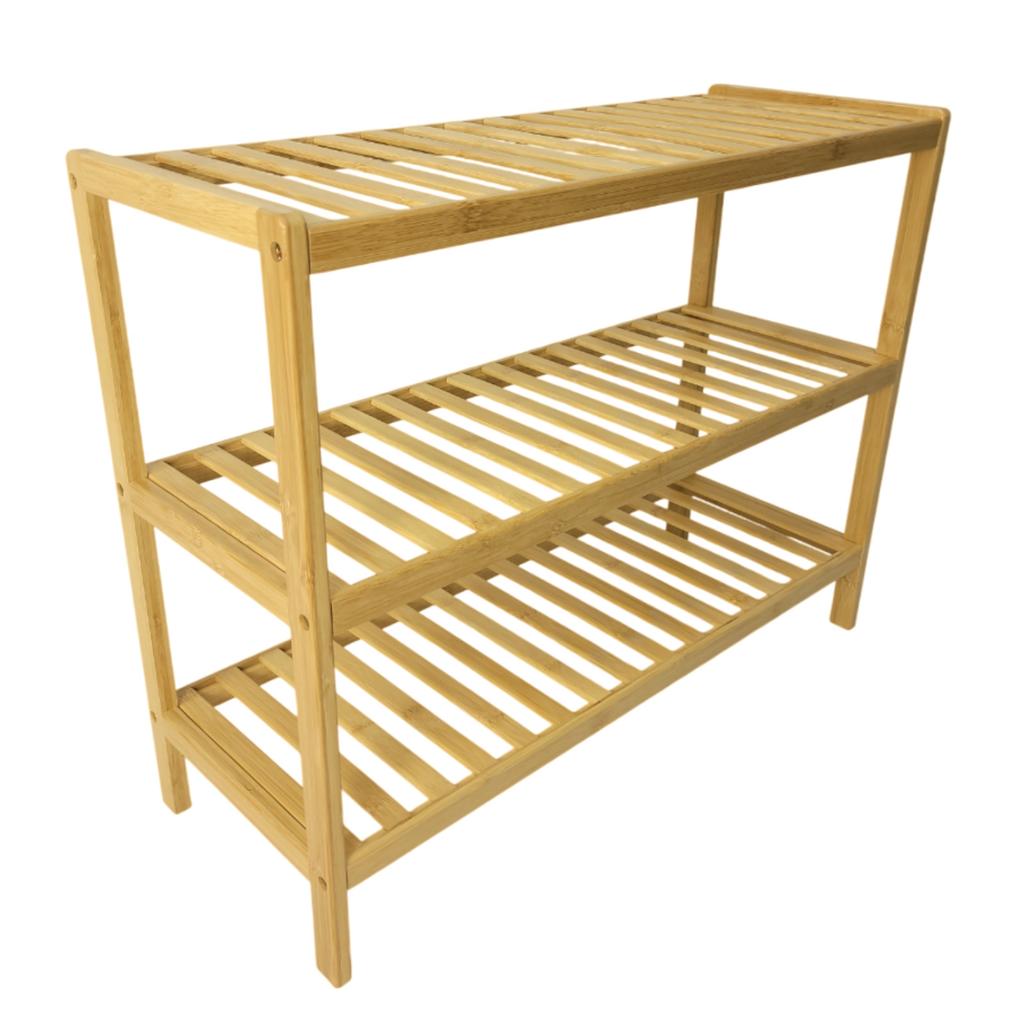Szafka Na Buty Bambusowa Do Przedpokoju 70X26X55 Srb27 Begryf