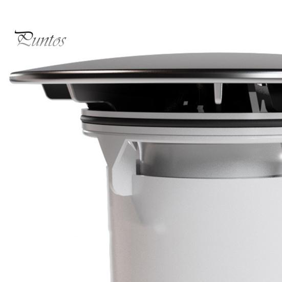 Хромированная крышка сливного отверстия для душа Простая установка погружного стакана Быстрый слив Сменная крышка сифона британского стандарта