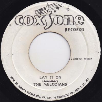 Пластинка 7 дюймов BOB ANDY / THE MELODIANS - I've Got To Go Back Home / Lay It O NONE Coxsone Records Ямайка Регги, Ска и Даб Б/у