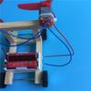 Children DIY Wooden Electric Dual Fan Model Preschool Science Experiments Kindergarten Education Toys