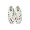 Vans Authentic Breathable Lightweight Low Top Casual Skate Shoes Unisex White Multi Color Vans VN0A348A3Z2