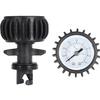 35psi Barometer Air Pressure Gauge For Inflatable Boat Raft Kayak Black Barometer Rowing Boats