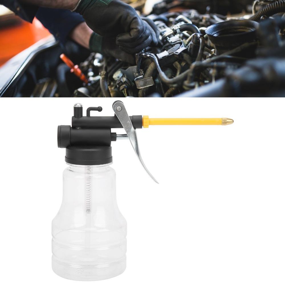 250ml Capacity High Pressure Oiler Short Tube Lubrication Oil Bottle Auto Maintenance