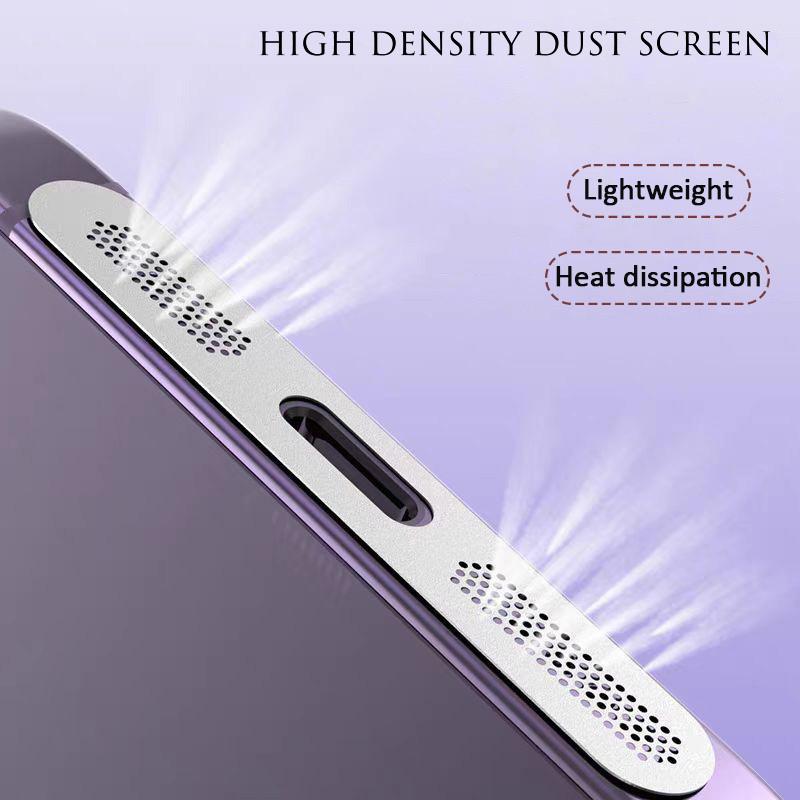 Металлическая пылезащитная сетка для vivo Z9 Turbo Plus Endurance Z8 Z9x Z8x Отверстие для динамика Сетка от пыли Пылезащитная заглушка Защитная наклейка от царапин