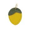 Bag Pendant Keychain Fruit Flower Leaf Shape Charm Keyring Bags Backpacks Phones Imitation Leather Keychain
