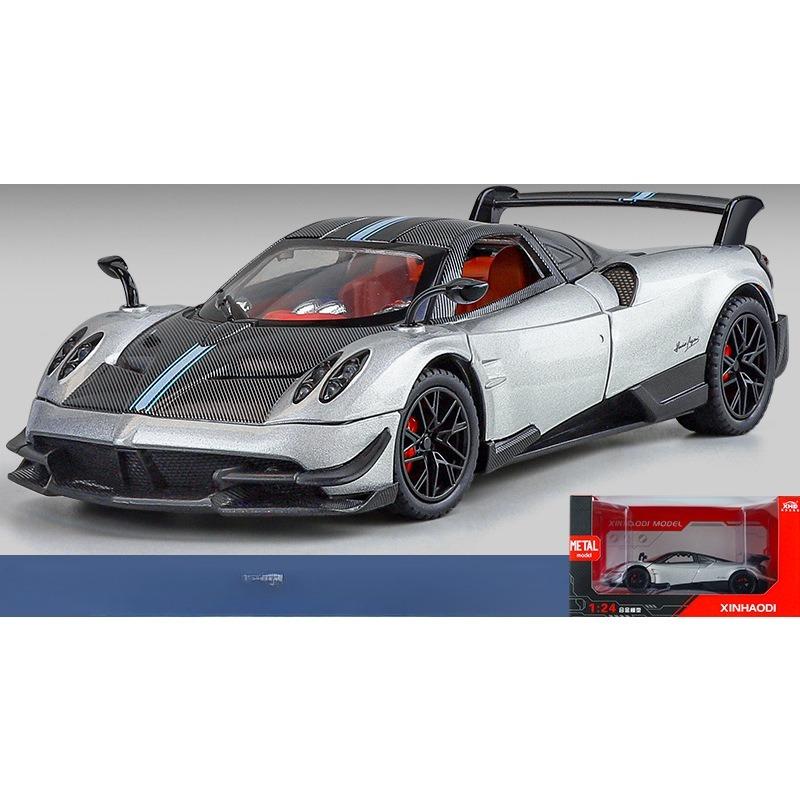 1/24 Pagani Huayra BC литая модель автомобиля игрушечная машинка со звуком и светом