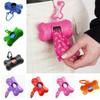 Pet Dog Bone Shape Garbage Waste Clean-up Bag Dispenser Box Carrier Holder Case