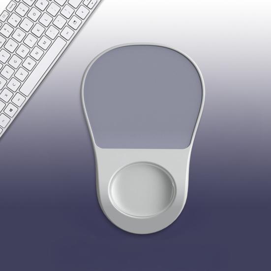 Коврик для мыши с подставкой для запястья, эргономичный, противоскользящий, для снятия боли в запястье, коврик для мыши для ноутбука и компьютера с подушкой для поддержки запястья, аксессуар для ПК