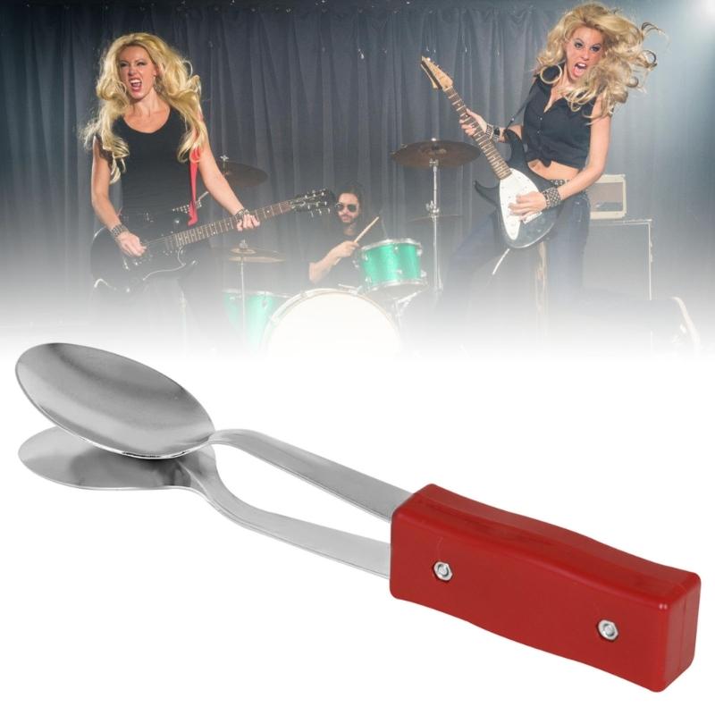 Детская развивающая игрушка Детский ударный инструмент игрушка Инструмент Музыкальная ложка Ложка Кастаньеты Музыкальная ложка Кастаньета