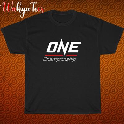 Новая футболка унисекс с логотипом ONE Championship Черный/Серый/Темно-синий/Белый Размеры S-5XL