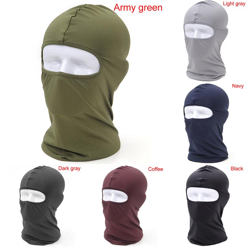 Men Women Summer Balaclava Sun Uv Face Shield Full Face Cover Neck Hood Headwrap