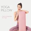Modern Yoga Bolster Ergonomic Design Polyester Removable Cover