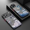 Облачный узор указателя для чехла iPhone 17 Pro Max Матовый противоударный мягкий край Жесткий чехол для iPhone 13 15 14 16 11 17 Air Funda iPhone 16 Pro Max