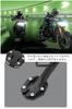 DENGUJD Pokmil Motorcycle Stand Kickstand Magnification Extension Side Stand Extension Motorcycle Parts Stand, Plate, Amplifier, Stand, Pad,