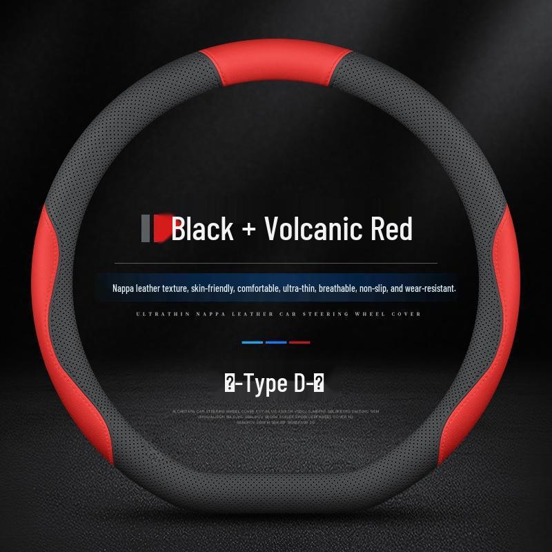 Ideal Steering Wheel Cover: Ultra-thin Genuine Leather, Fits L6L7, L8L9, Ideal ONE 2025 Model, All-Season Use