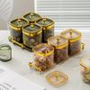 Изысканная коробка для хранения, креативная банка для хранения, многоцелевой набор банок для приправ, домашний