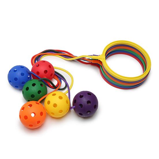 Обруч, мяч, скакалка, мяч для прыжков на лодыжке, игрушка для детей, спортивные игрушки на открытом воздухе