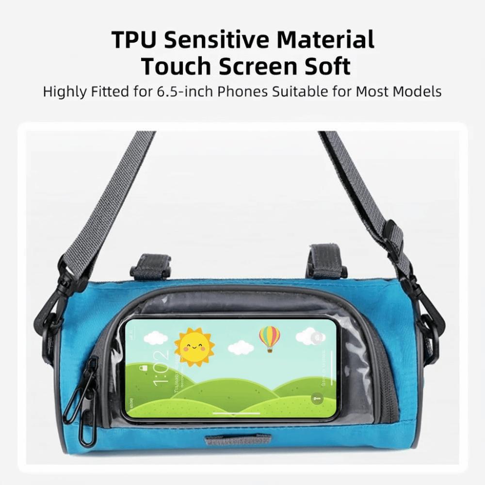 Sensitive Touch Screen Bicycle Phone Bag Waterproof Cycling Storage Bag Cycling Accessories