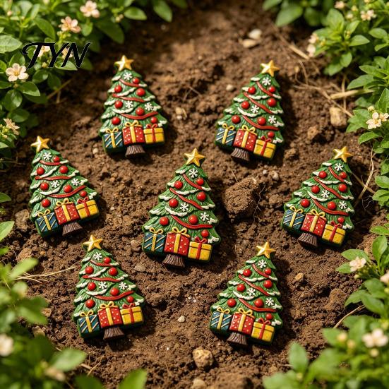 Handmade Gift Making Tools Christmas Tree Silicone Mold, Reusable Casting Resin Concrete Mold Crafting for Plaster, Cement, Soap DIY Crafts Home Decor