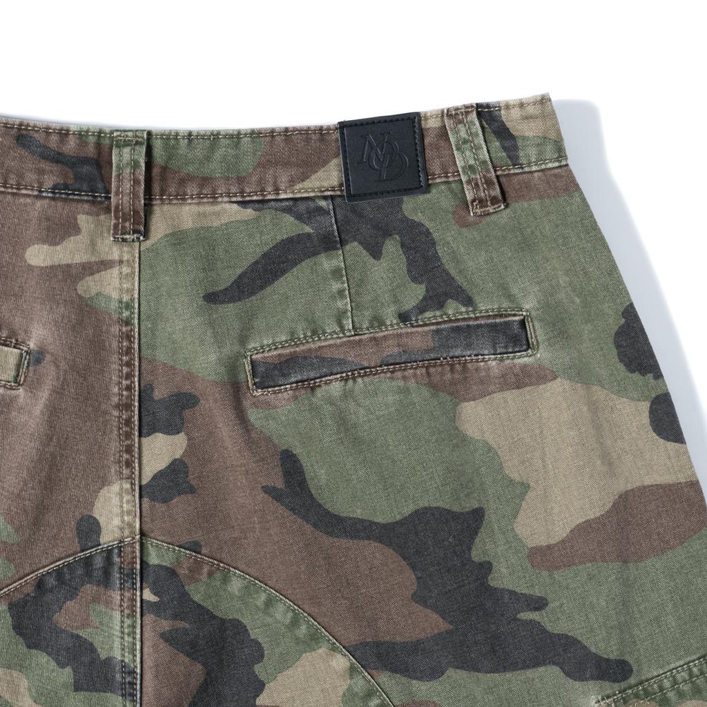 Брюки карго Nodeu с эффектом stonewash (Camo)