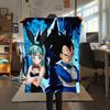 Dragon Ball  Print Flannel Blanket, High quality Comfortable for All Seasons, Home Decor, Warmth and Comfort