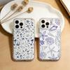 Чехол для телефона с узором из ракушек и морских звезд для iPhone 17 16 15 14 13 12 11 Mini Pro Max Plus Прозрачная крышка